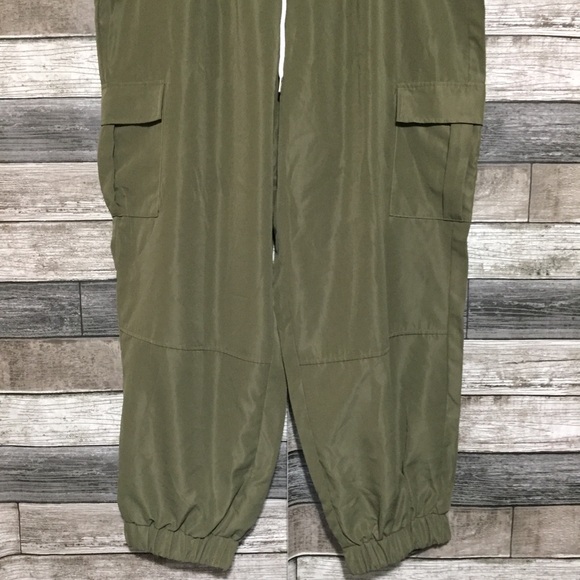 Shein Curve Cargo Jogger Pants Women’s 4XL Olive Green (Inseam 27) - Picture 6 of 9